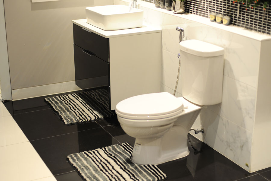 Modern bathroom setup for Toilet Repair & Installation in Sarasota